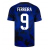 Herren Fußballbekleidung Vereinigte Staaten Jesus Ferreira #9 Auswärtstrikot WM 2022 Kurzarm